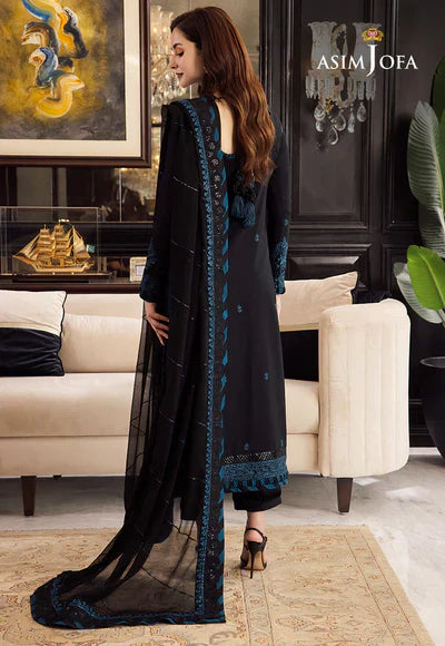 Lawn-3PC Embroidered Shirt with Organza Embroidered Dupatta-1064